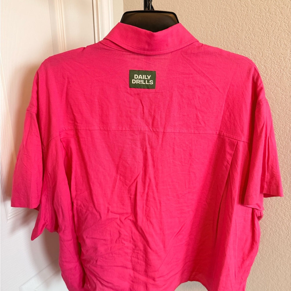 Daily Drills Bold Pink Top
